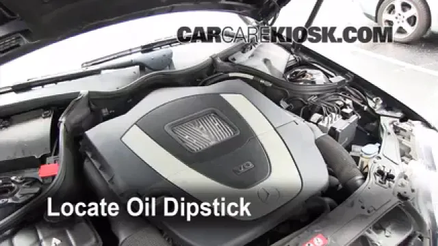 2007 Mercedes-Benz C230 Sport 2.5L V6 FlexFuel Huile Vérifier le niveau de l'huile